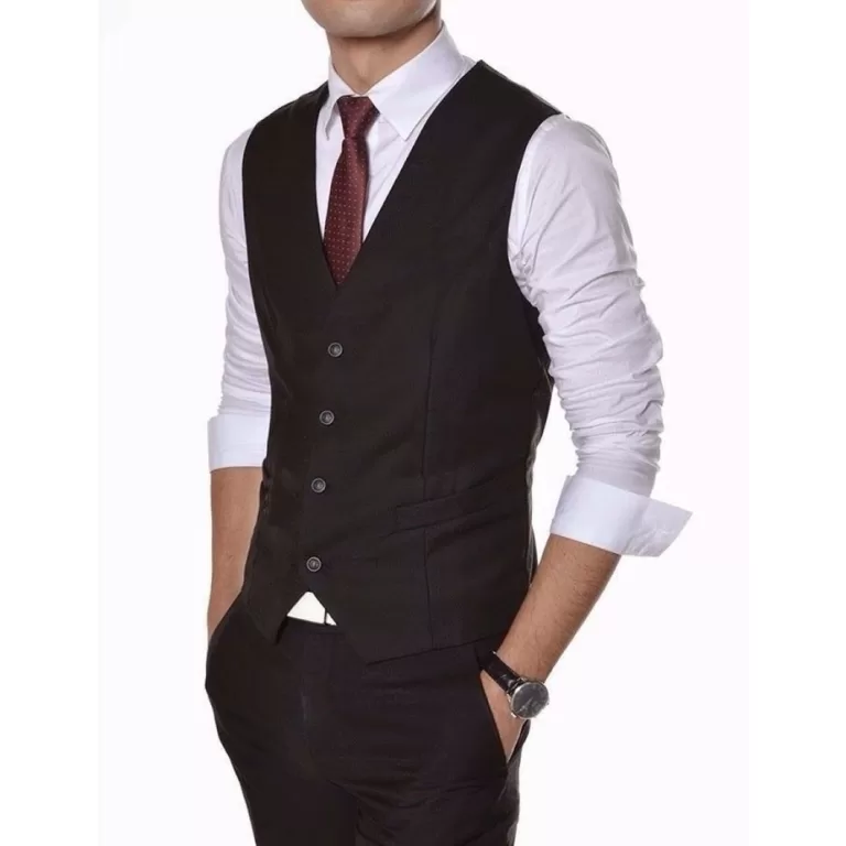 Colete Social Masculino  PretoC/regulagem+preço