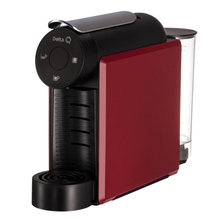 Cafeteira Capsulas Delta Q, MiniQool, Vermelha, 11