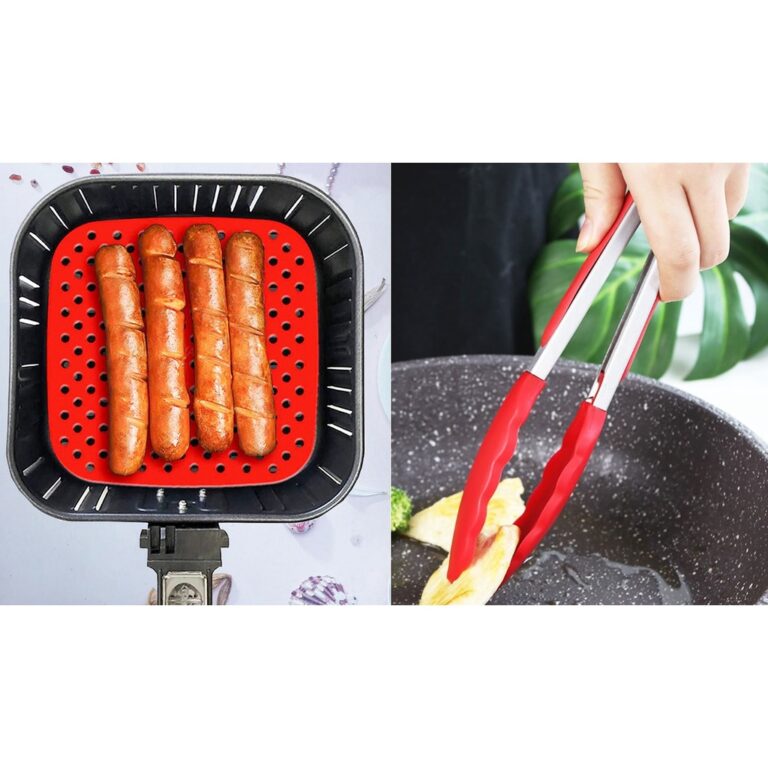 Kit 01 forro protetor de silicone para fritadeira 