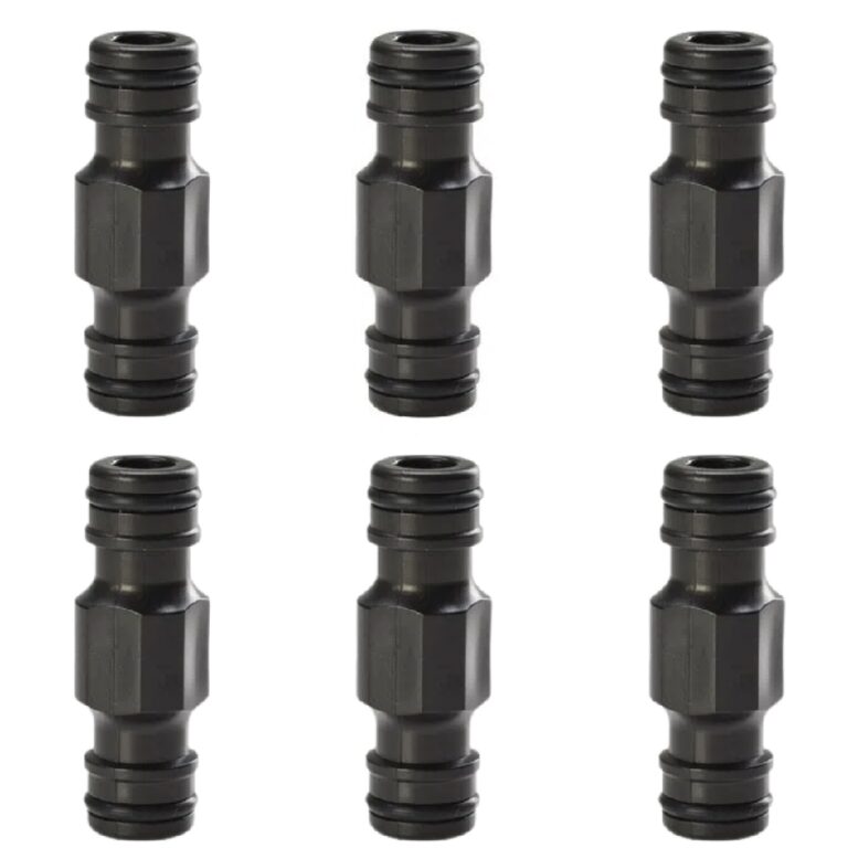 Kit 6 Conector De Mangueira Emenda Engate Rapido W