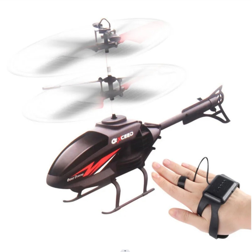 Helicóptero De Controle Remoto Recarregável Infantil Brinquedo