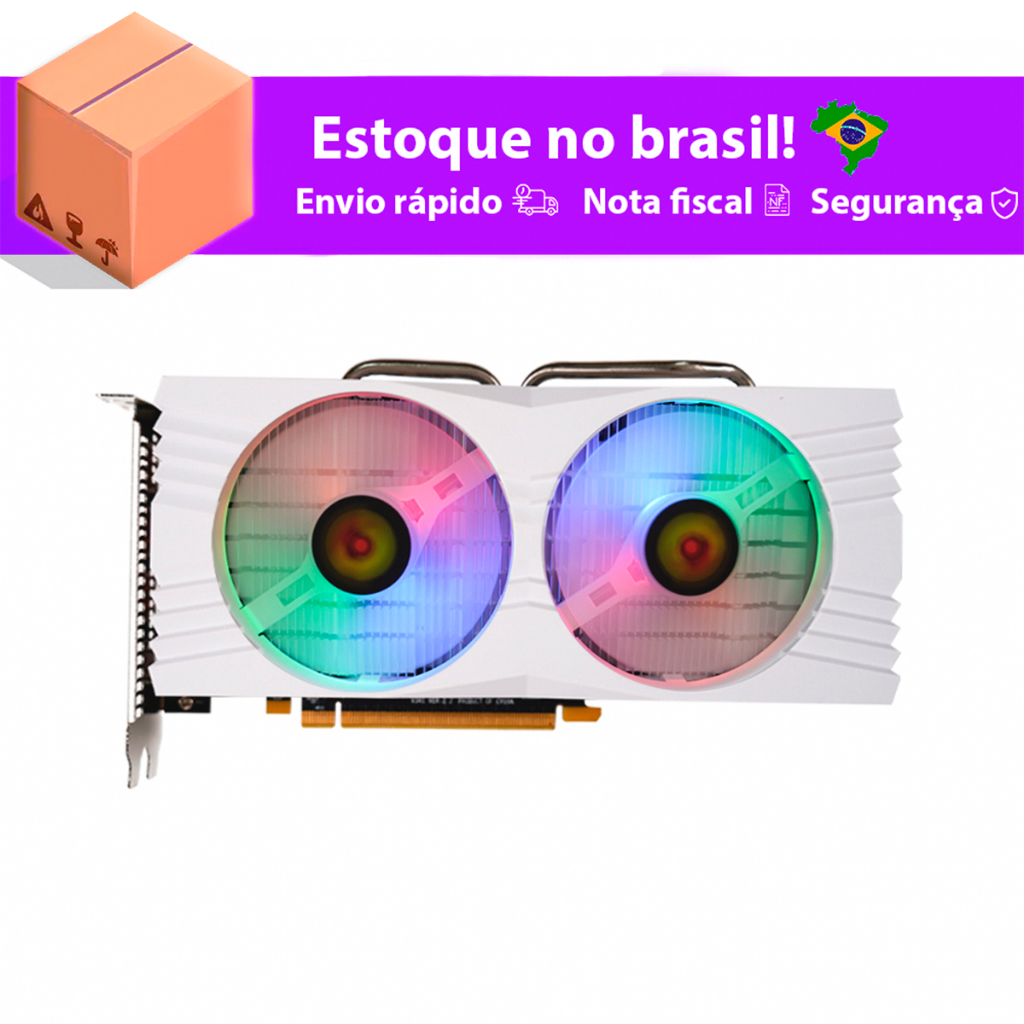 Rx 580 8gb gddr5 2048sp Soyo / Elsa / Mllse / SJS / Veineda placa de video (estoque no brasil)