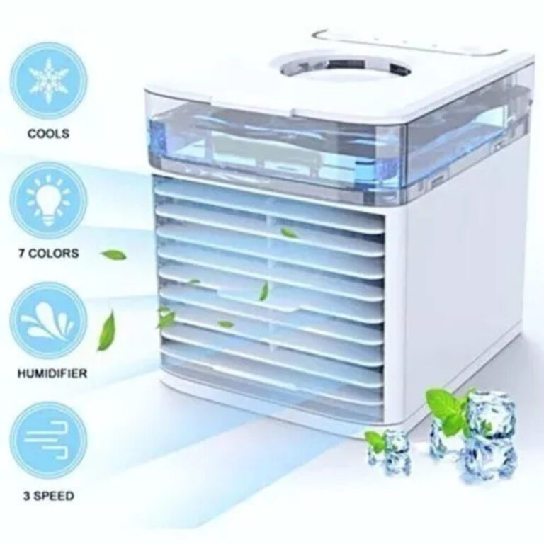 Mini Ar Condicionado Portatil Air Cooler Umidifica