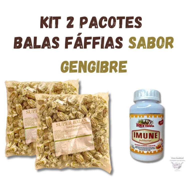 Balas Fáffias Produto Natural 500grs