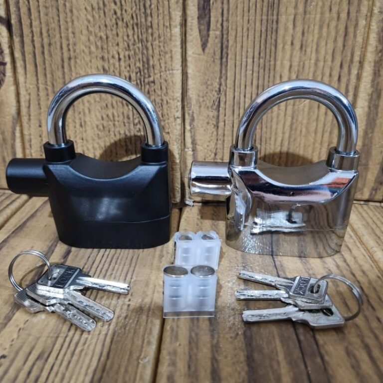 Cadeado Com Alarme Sonoro Antifurto Prova de Água