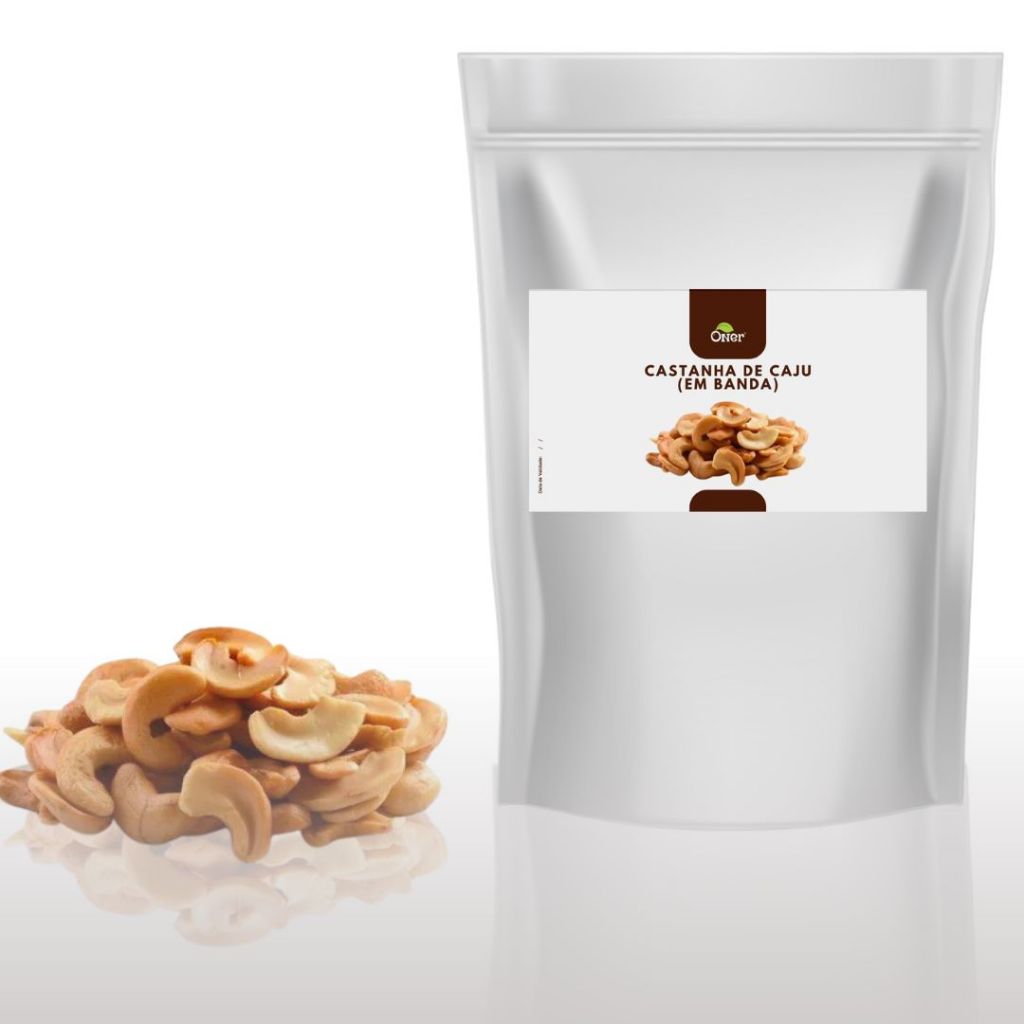 Castanha De Caju Banda Torrada Sem Óleo e Sem Sal Oner 1 kg – Oner