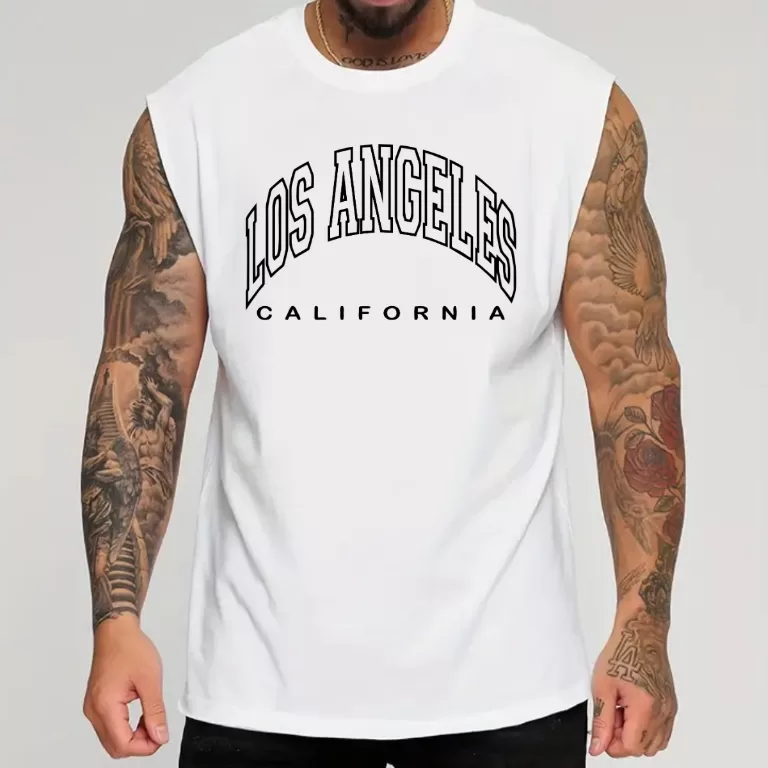 Camiseta Regata Oversized Masculina StreetWear Aca