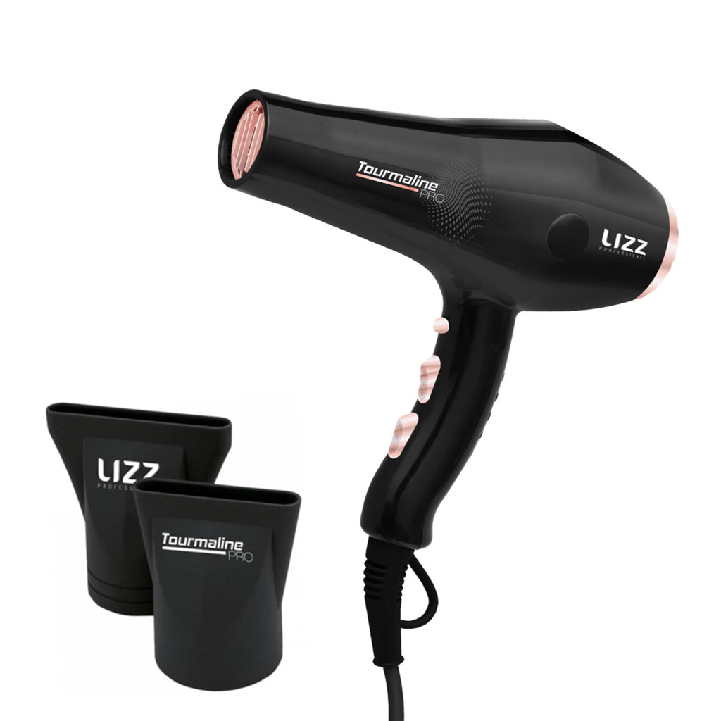 Secador Profissional Tourmaline Pro (2150W /2400W)  Lizz Pro