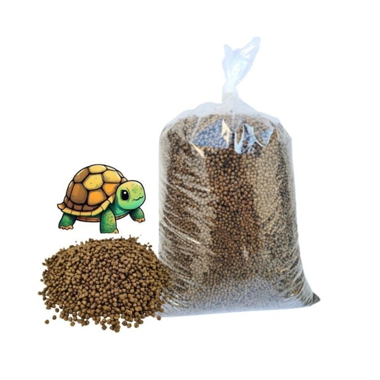 Ração Super Tartaruga Filhote Pequeno 3Kilos Ext