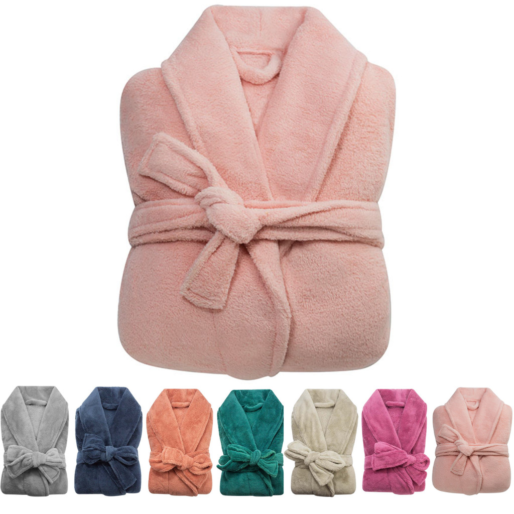 Roupão de Microfibra Adulto G Unissex Extra Macio Camesa – Várias Cores