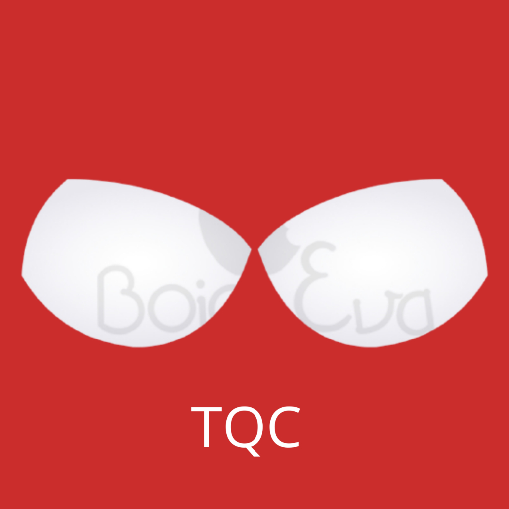 10 Pares de Bojo TQC Costurável – Bojo de E.V.A 100% impermeável