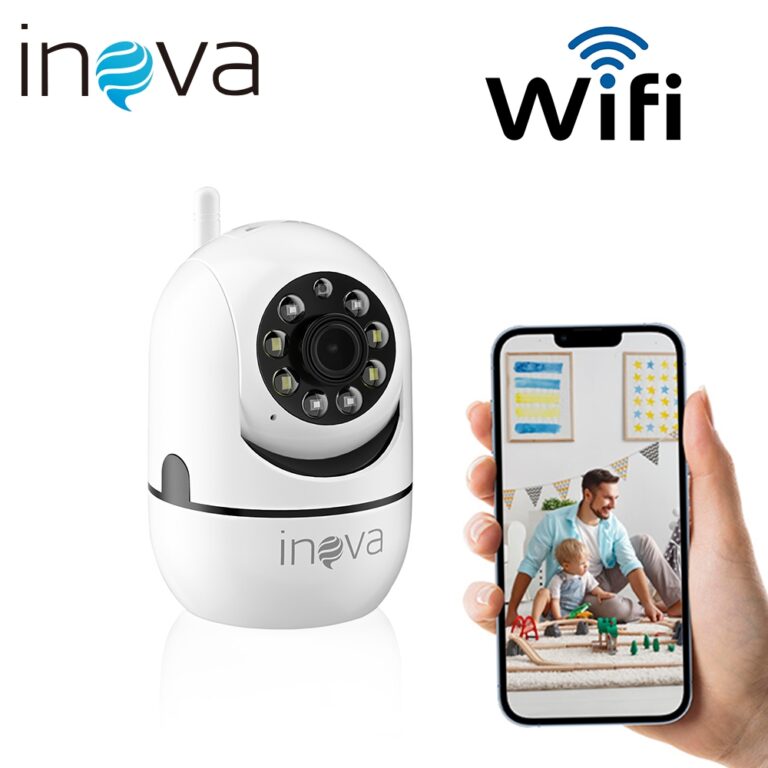 INOVA Kit Wifi Babá Eletrônica Câmera de segura