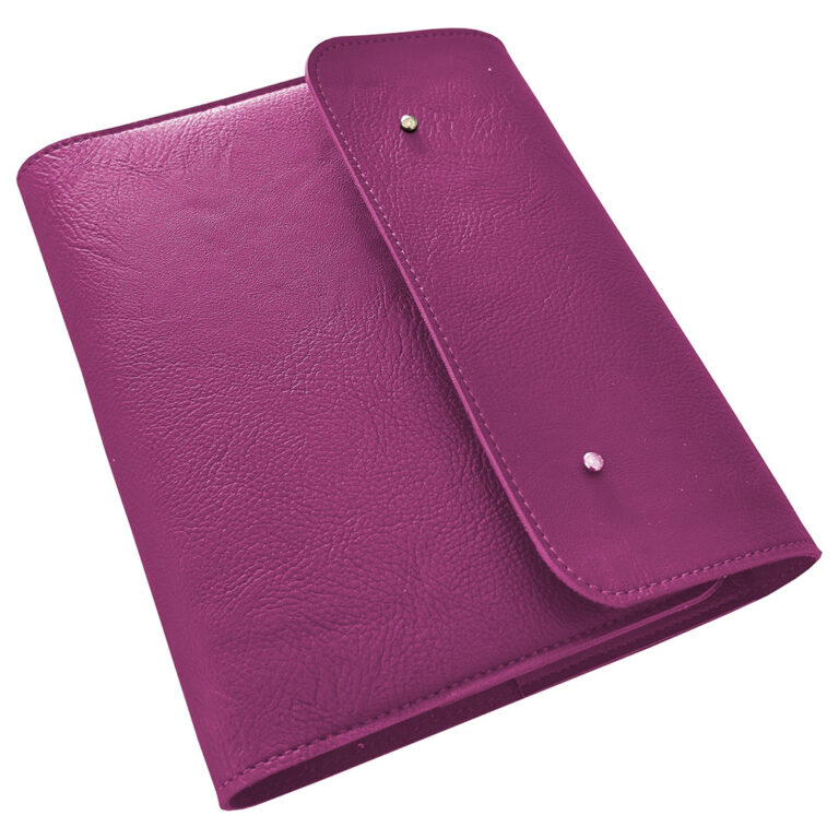 Capa para Agenda e Caderno em Couro Sintético Pin