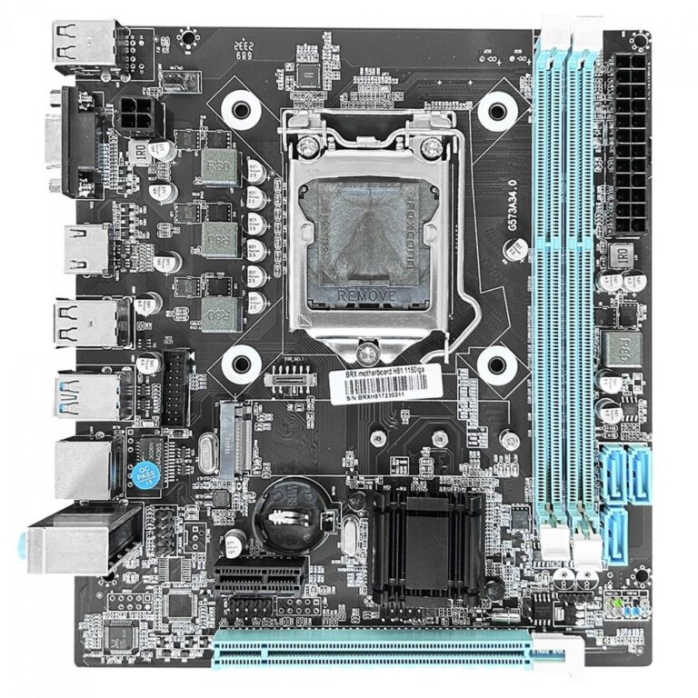 Placa Mãe BRX H81, Chipset H81, Intel LGA 1150, M