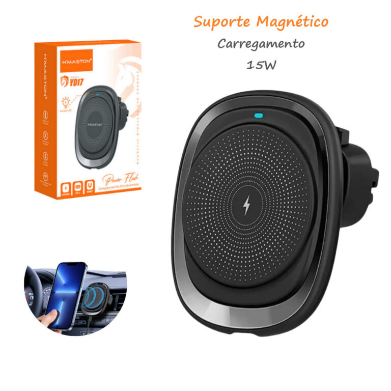 Carregador Suporte Para Celular Veicular Sem Fio M