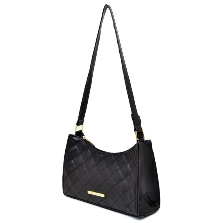 Bolsa Feminina Baguete Verona Bordada Meia Lua  Ti