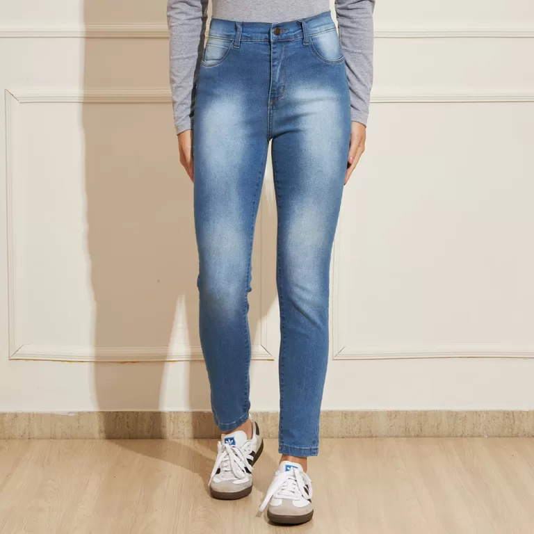 Calça Jeans Feminina Skinny Vizzy