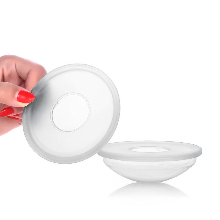 Coletor De Leite Materno Sem Silicone Concha/Almof