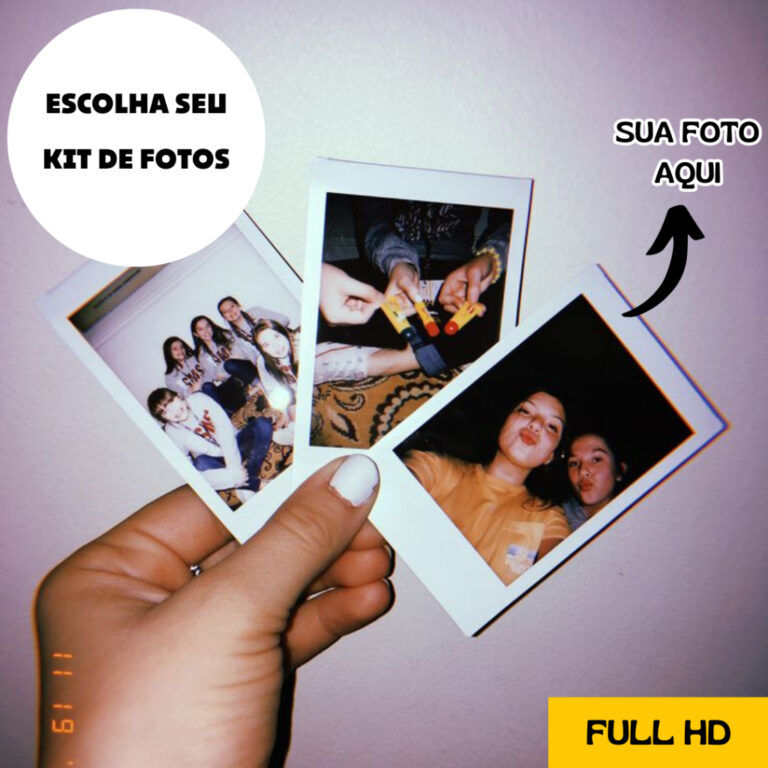 Mini Fotos Personalizadas – ESCOLHA A QUANTI