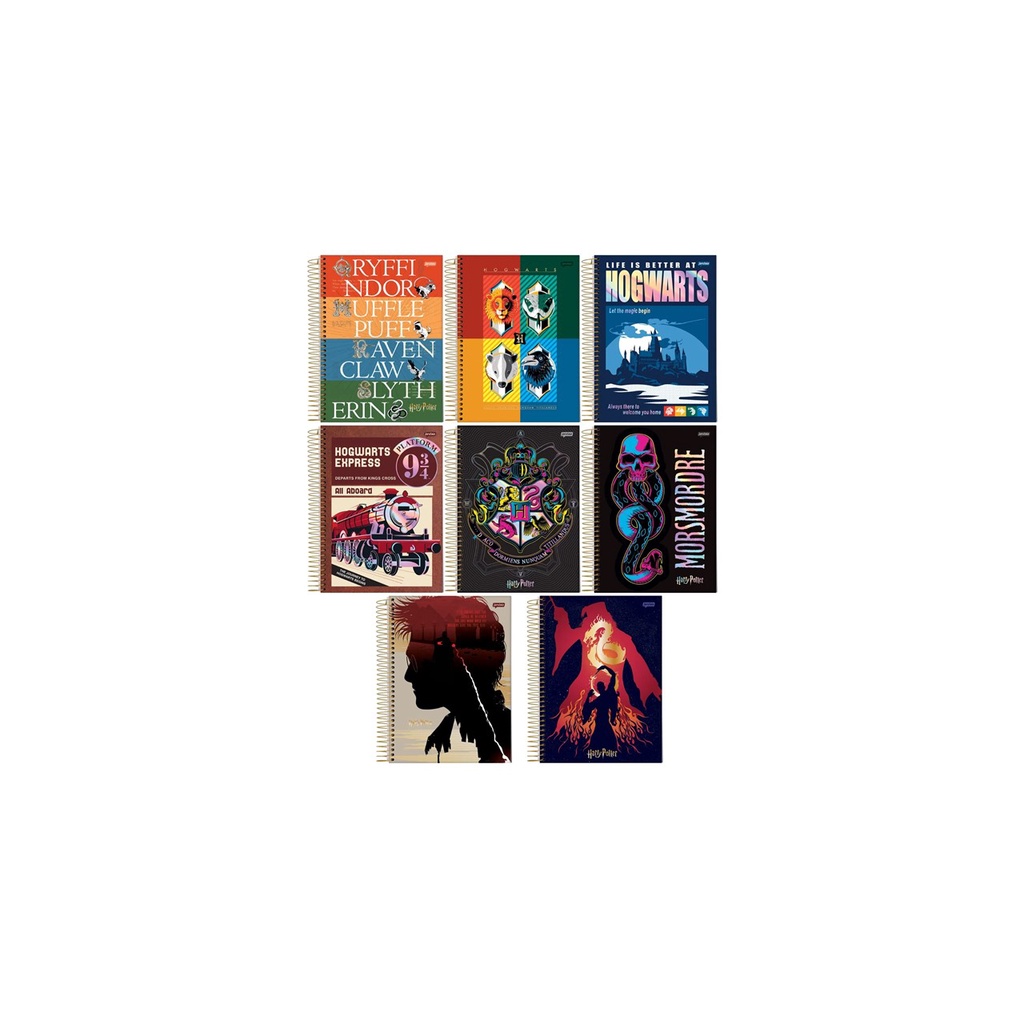 Caderno Harry Potter Universitário 200fls   Jandaia