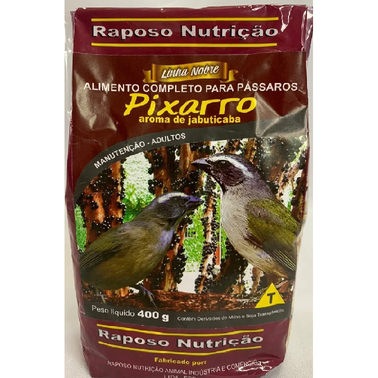 5Kg Ração Trinca Ferro Jabuticaba  Mistura Pixar