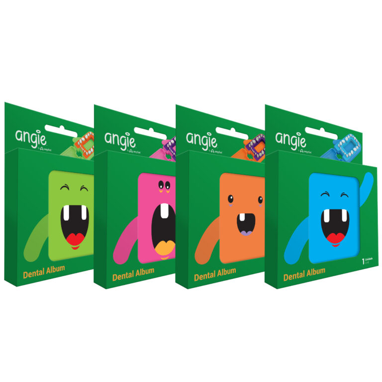 Porta Dente de Leite Álbum Dental – Angie