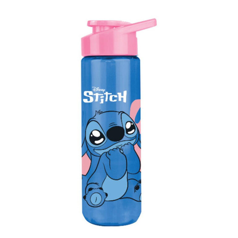 Garrafa Squeeze Infantil 700ml Stitch Ideal para E