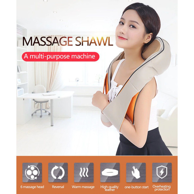 Colete Ombro Massageador Eletronico Alivia Dor