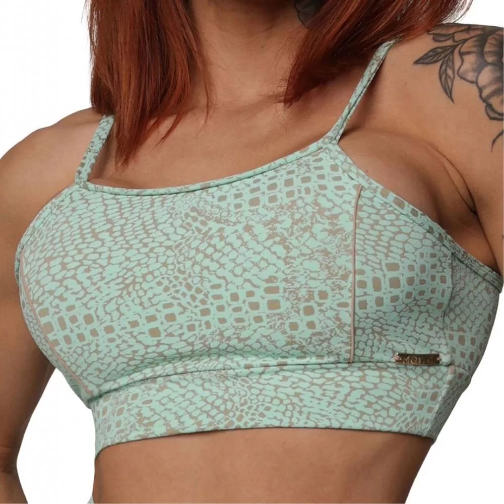 Top Hope Jacquard Snake Menta Moving