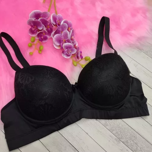 Sutiã Plus Size Com Bojo Rendado Feminino Alça R