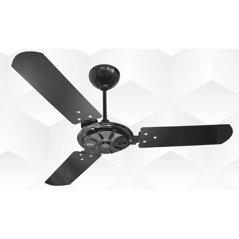 VENTILADOR TETO COMERCIAL 220V PRETO VENTEX 303