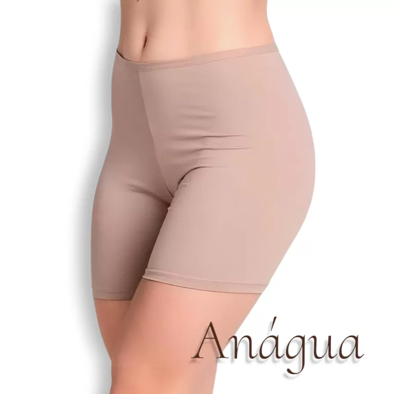 Bermuda Short Anágua Segunda Pele Short Feminino 