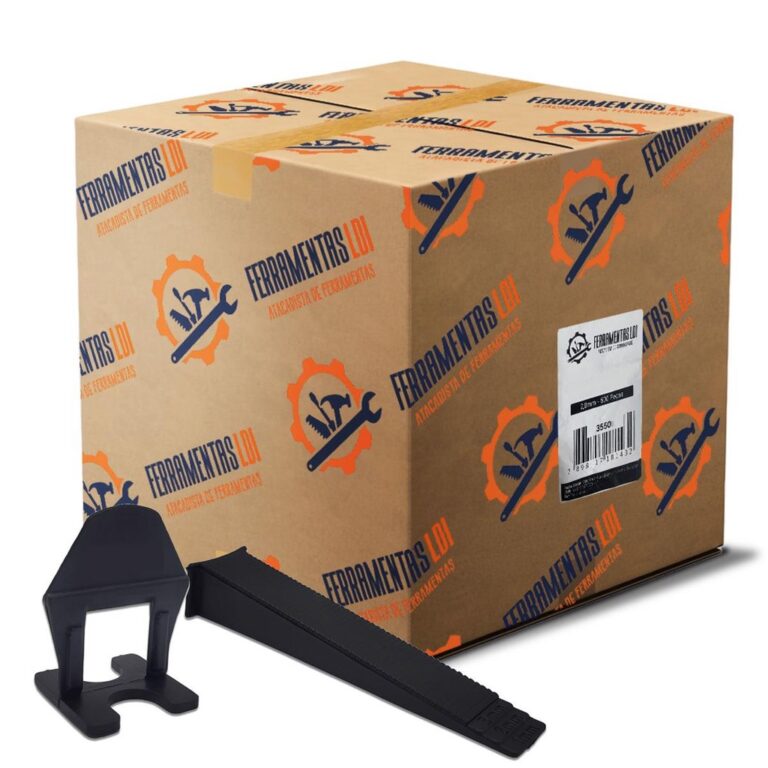Kit 1000 Nivelador Espaçador Slim + 300 Cunhas Fe