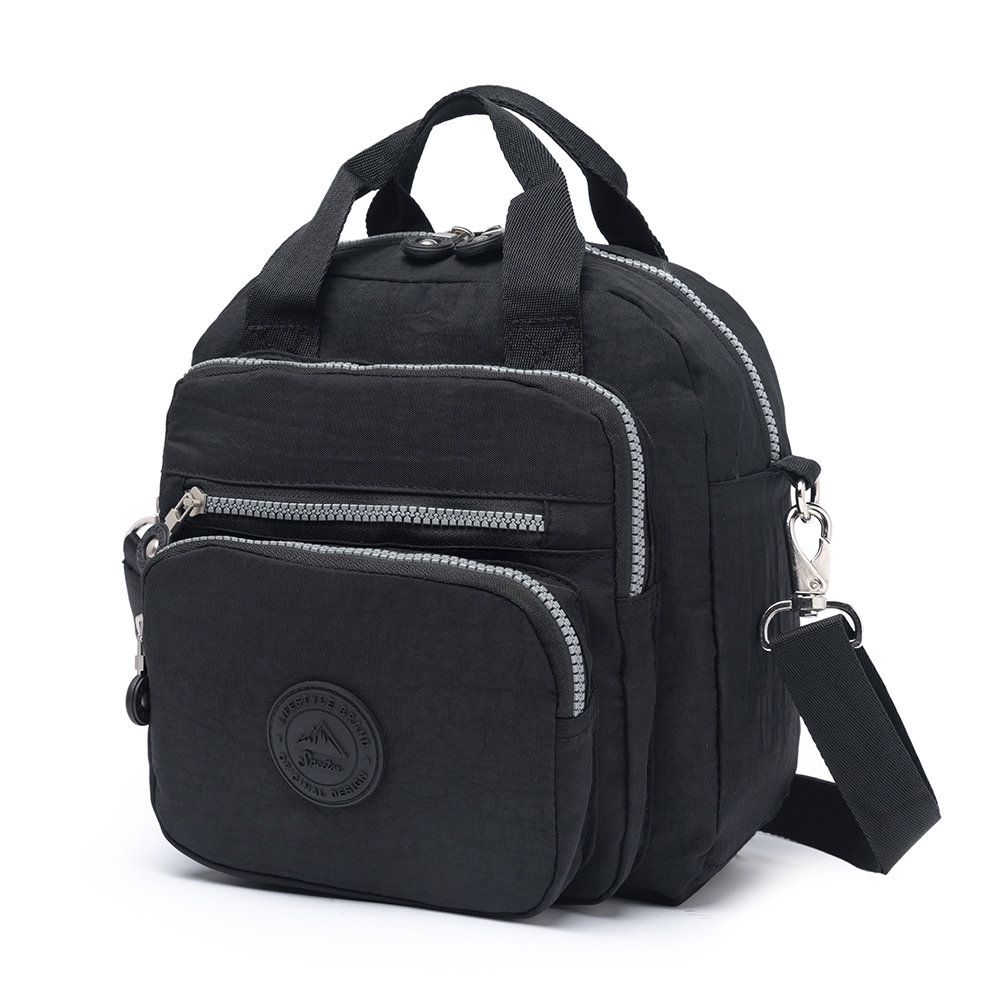 Bolsa Mão Preta Feminina Tiracolo Spector Reforçada