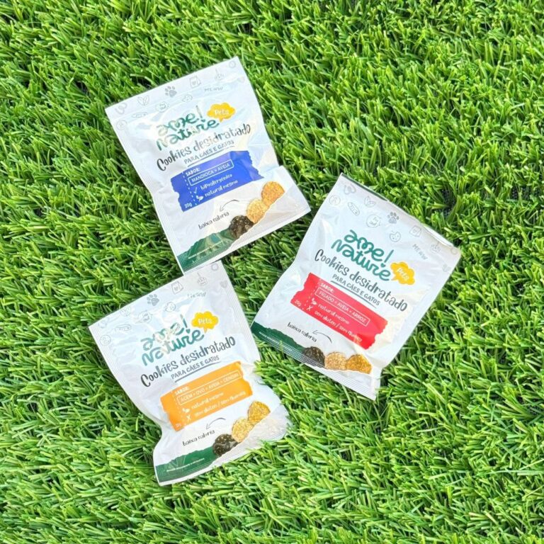 Kit Mini Petisco 100% Natural para Cães e Gatos. 