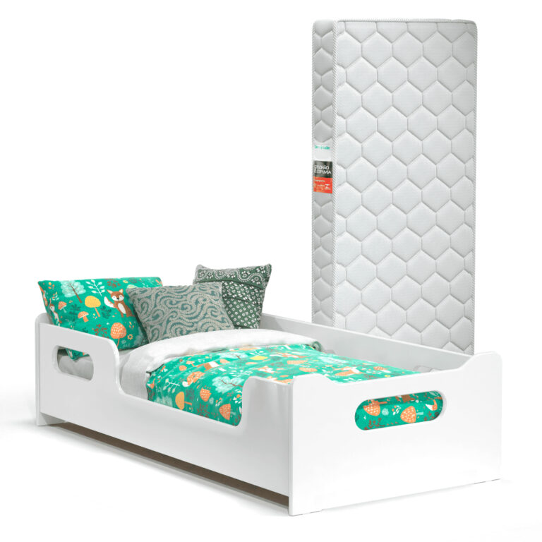 Cama Infantil Encanto Com Grades Laterais