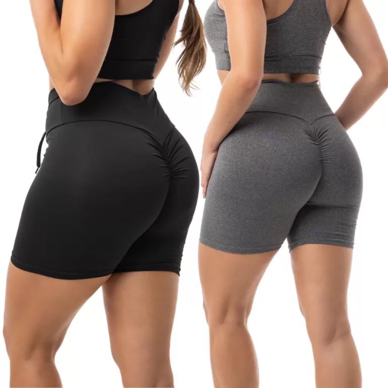 Kit 2 Shorts Academia Levanta Bumbum