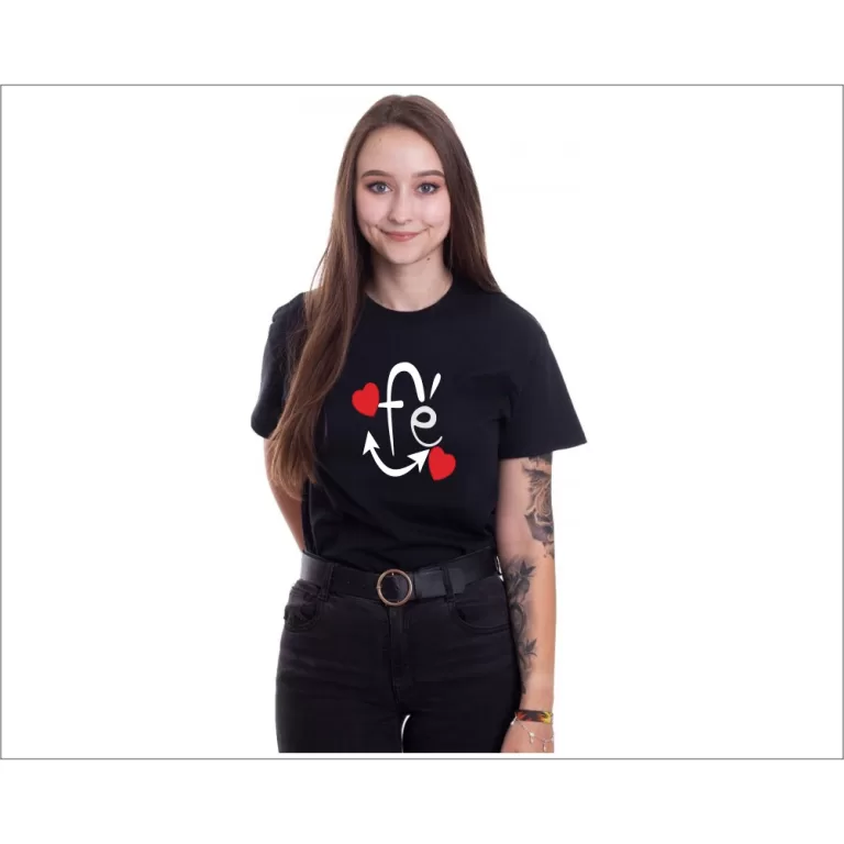 Camisa Baby Look Personalizada Religião Fé Alta 