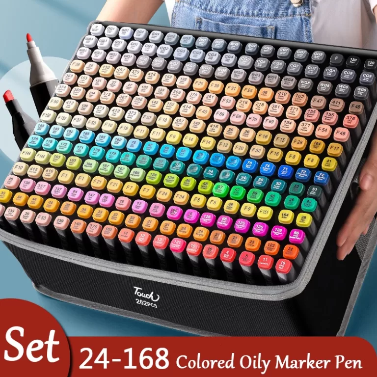 24/36/48/60 Cores Caneta Marcadora Oleosa Conjunto
