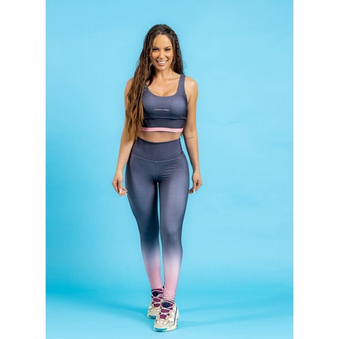 Conjunto Legging Degradê Rosa – Zero Transp