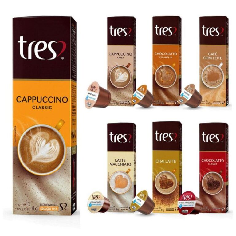 Cápsulas de café três corações