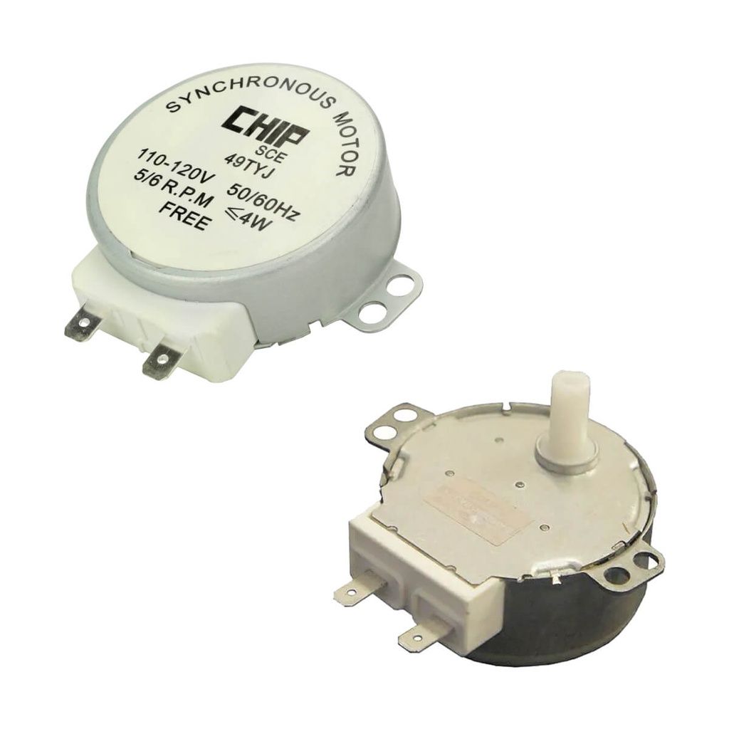 Motor Do Prato Forno Micro-ondas 110v/127v 5/6 Rpm 50/60hz
