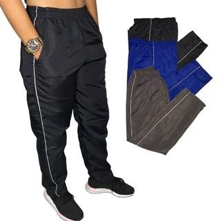 Kit 3 Calças Tactel Masculina Todas com 03 Bolsos