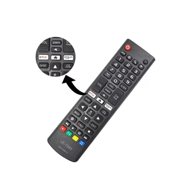 Controle Tv L..g Compatível Tv Smart  Lcd Led Pla