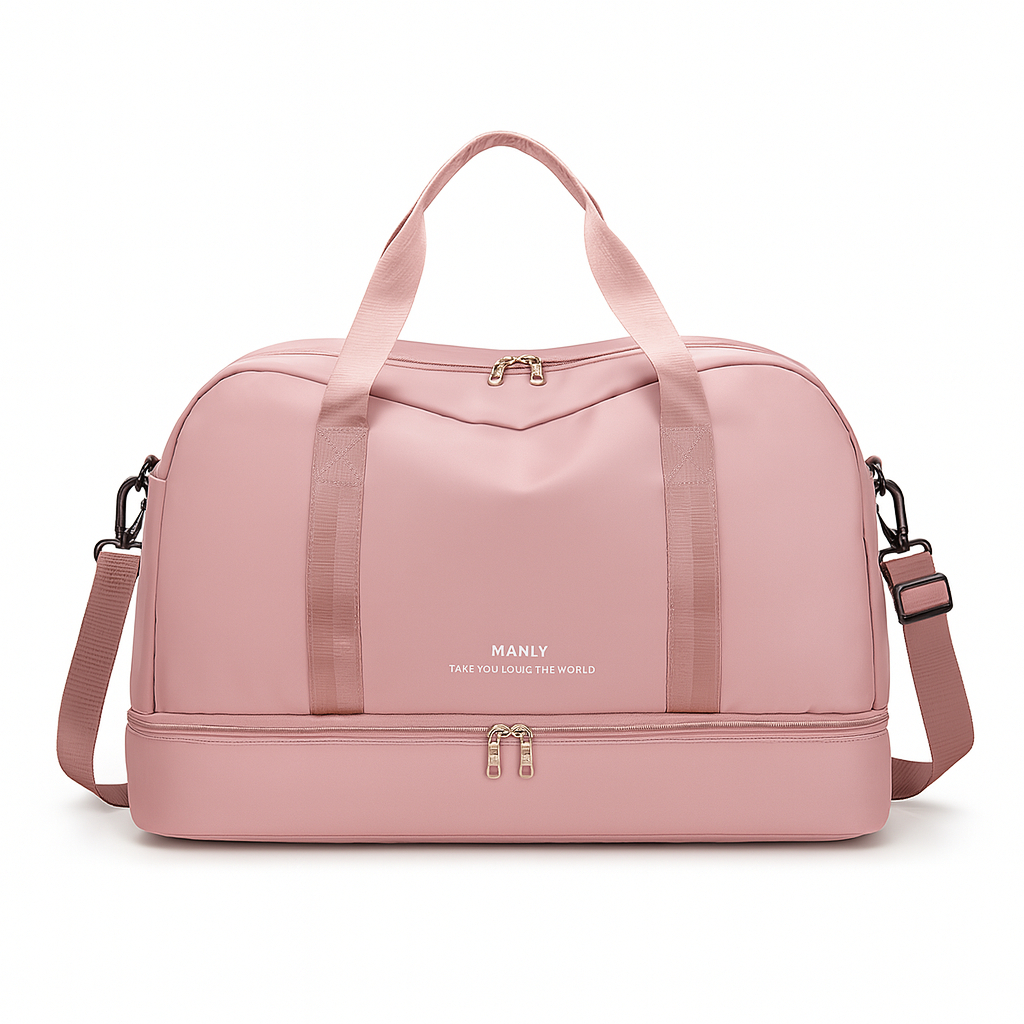 Bolsa De Viagem Sport Com Bolso Impermeável Alça Lateral 30L Capacidade JJ05