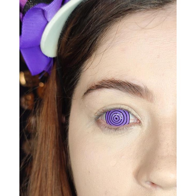 Lente de Contato Mini Sclera 17mm Violet Rinnegan 