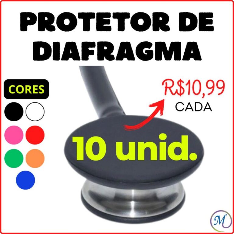 Protetor de diafragma para estetoscopio – 10