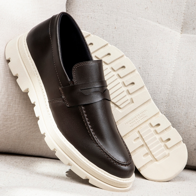 Sapato Social Masculino Forms Plataforma Oxford