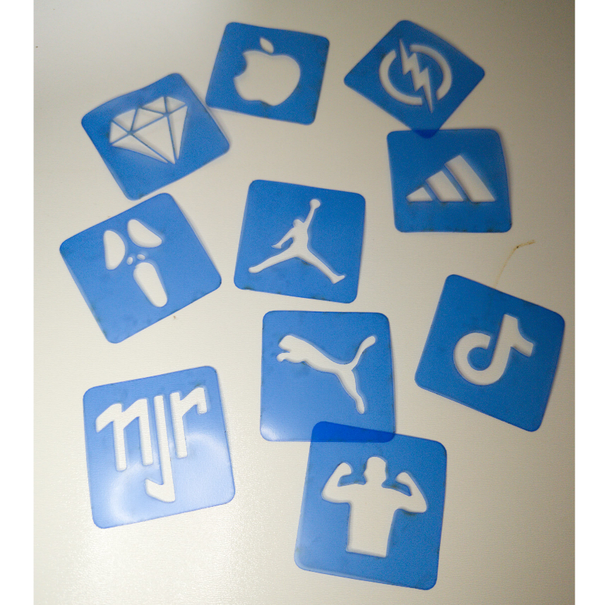 16 molde para desenho capilar