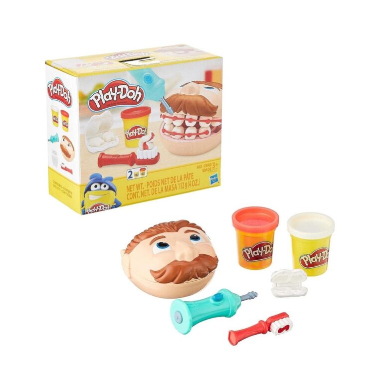 Play Doh Mini Kit Brincando de Dentista Massinha d